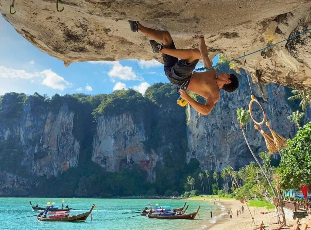 First-Time Rock Climbing in Tonsai and Railay Thailand