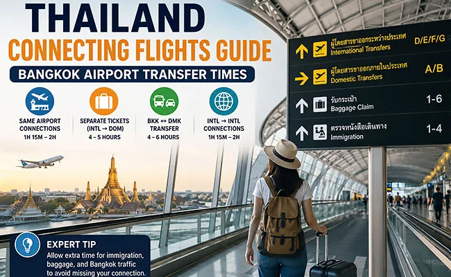 How to Time Bangkok Flight Connections Before a Railay or Tonsai Arrival