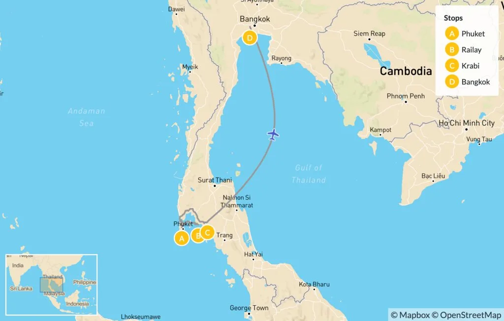 How to Time Bangkok Flight Connections Before a Railay or Tonsai Arrival